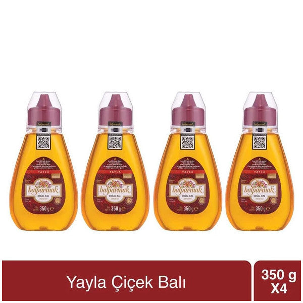 Balparmak Çıtkapak Yayla Flower Honey 350 Gx 4 Pieces