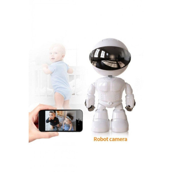 1080P Robot Appearance Wifi Ip Babysitter Security Camera Wireless Night Vision