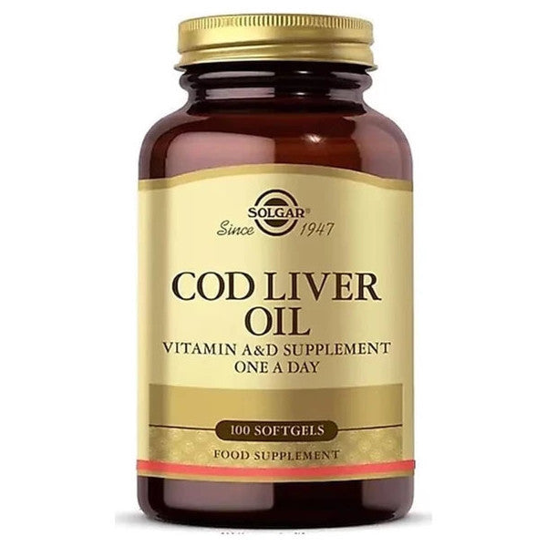 Solgar Cod Liver Oil 100 Capsules