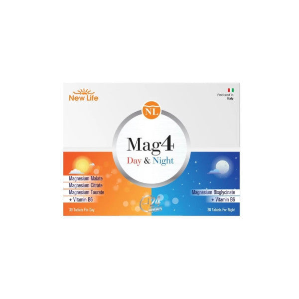 New Life Mag4 Day&nıght 30+30 Tablets