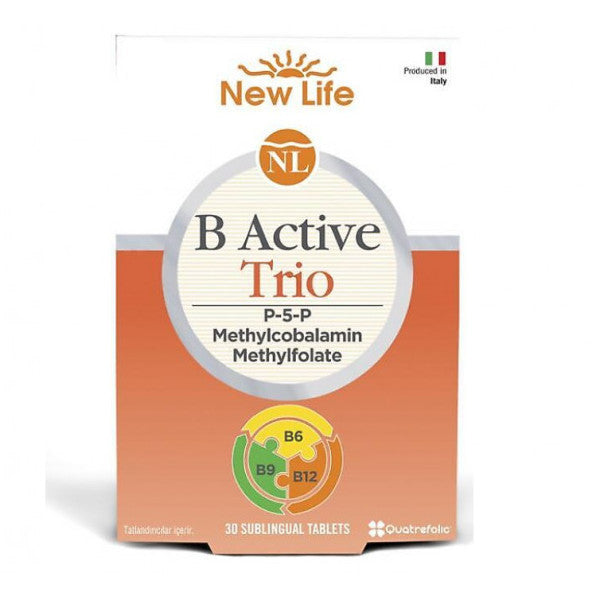 New Life B Active Trio 30 Tablets