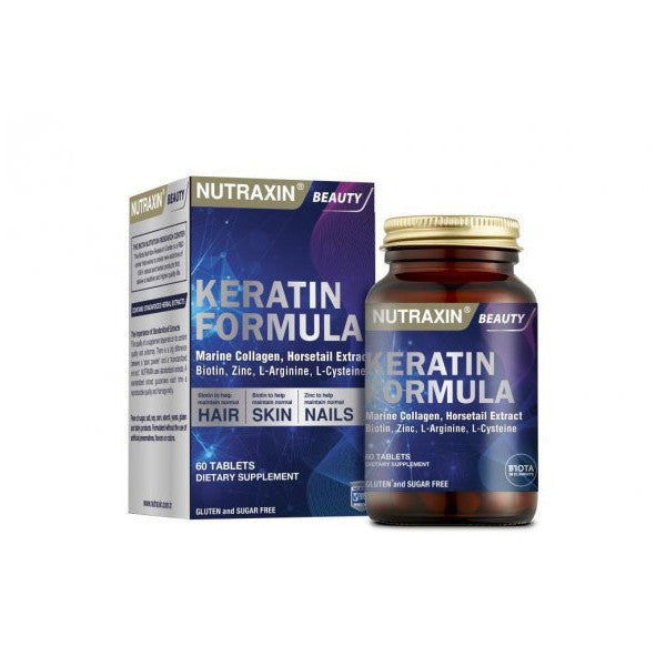 Nutraxin Keratin Formula 60 Tablets