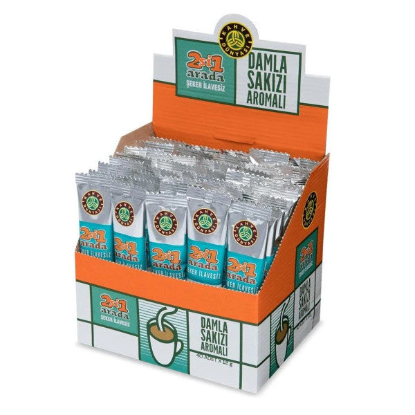 Coffee World 2İn1 Mastic 40 X 12 Gr X 4 Pieces