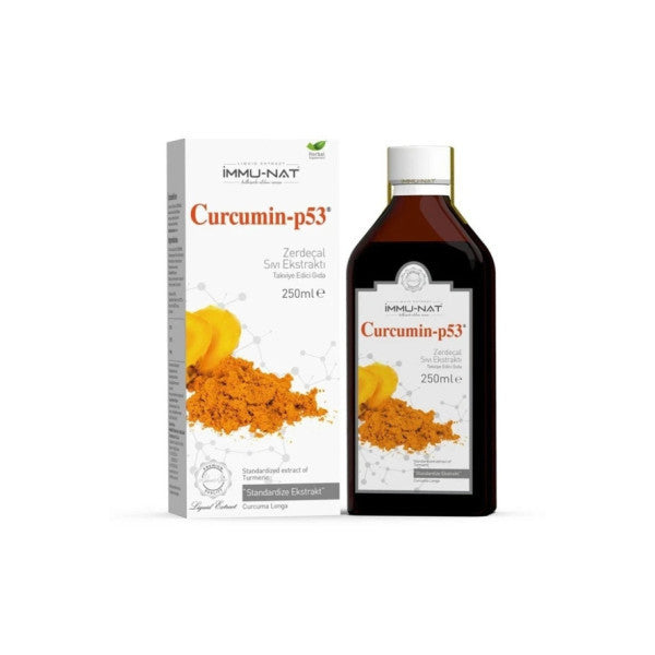 Immu-Nat Curcumin P53 Turmeric Liquid Extract 250 Ml