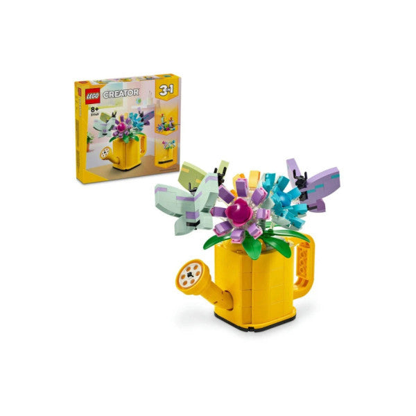 Lego Creator Flowers İn Watering Can 31149 - 3 İn 1 Creative Toy Building Set (420 Pieces)