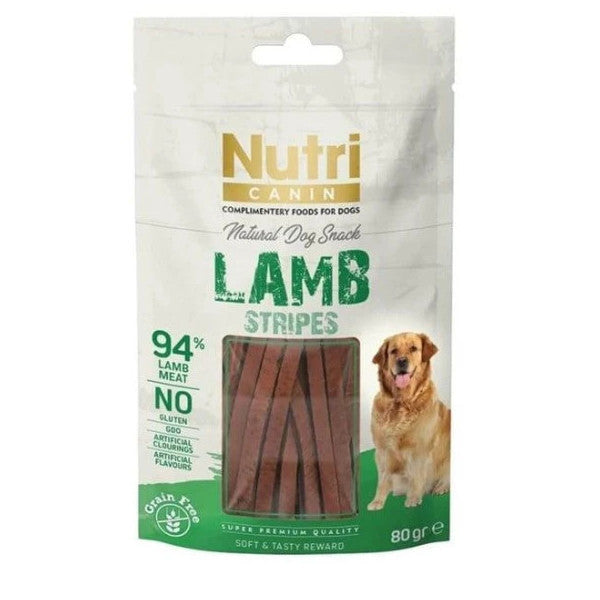 Nutri Canin Grain-Free Lamb Dog Treat 80 Gr