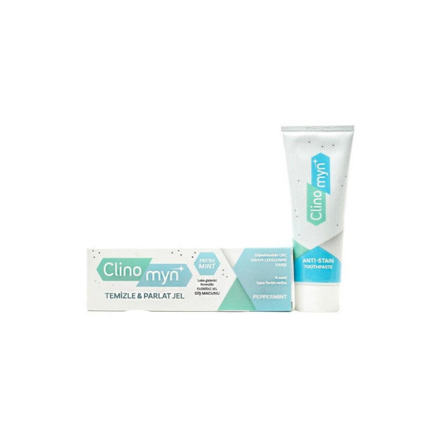 Clinomyn Fresh Cleansing Polishing Teeth Whitening And Polishing Gel Toothpaste 75 Ml