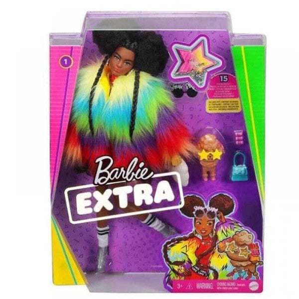 Barbie Colorful Jacket Doll (Extra) Gvr04