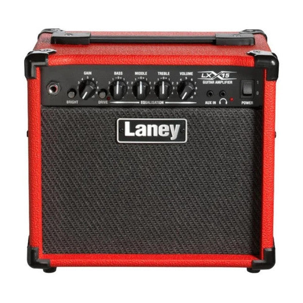 Laney Lx15 Red Electric Guitar Amplifier