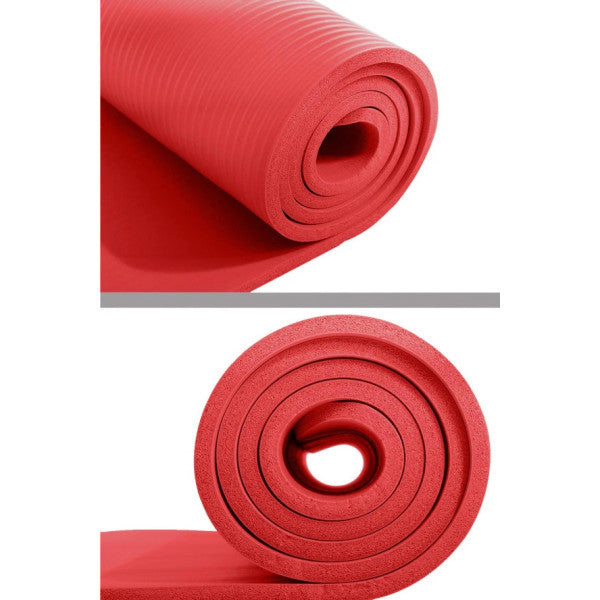 Delta Comfort Floor 10Mm Pilates Mat Yoga Mat With Carrying Strap