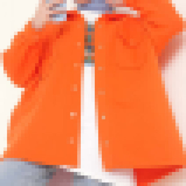 Double Pocket Jacket Orange