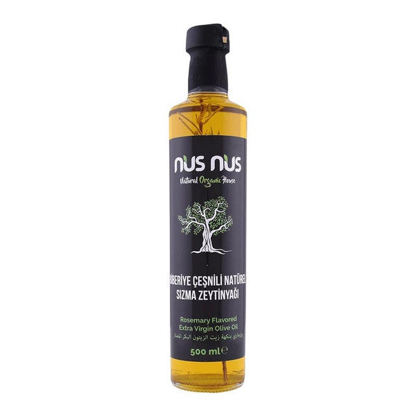 Nusnus Rosemary Flavored Natural Extra Virgin Olive Oil 500 Ml