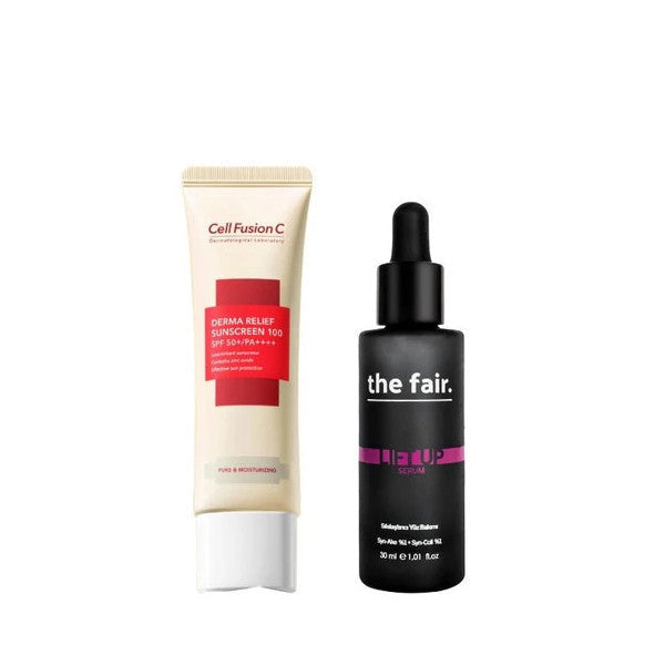 The Fair. Multi Vitamin Gel Toner 100 Ml And Firming And Anti-Aging Skin Serum 30 Ml