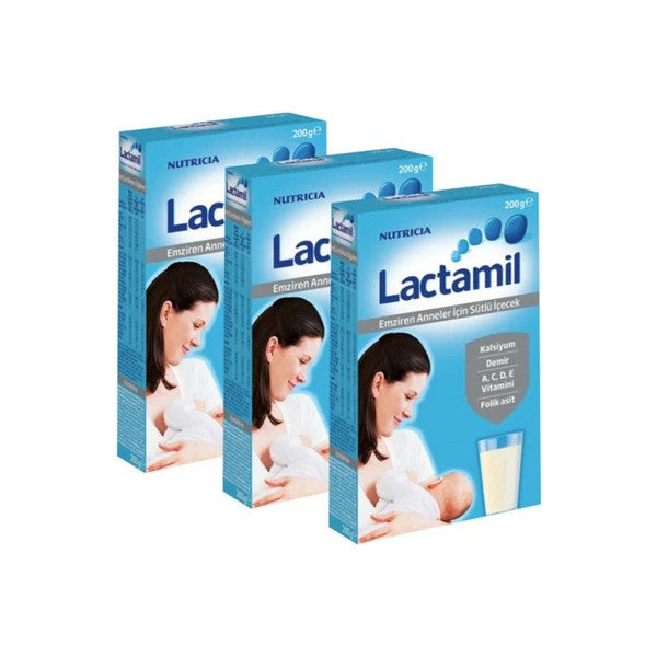 Aptamil Lactamil Milk Drink For Breastfeeding Mothers 200 Gr X 3 Pieces