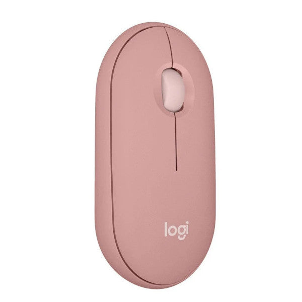 Logitech M350S Pebble 2 Bluetooth Wireless Silent Compact Mouse - Pink