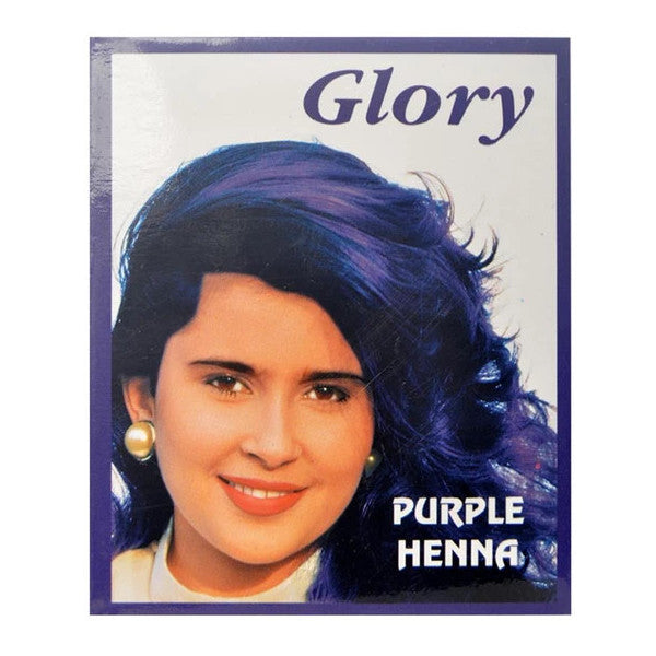 Glory Glory Purple Indian Henna 10 Gr Package