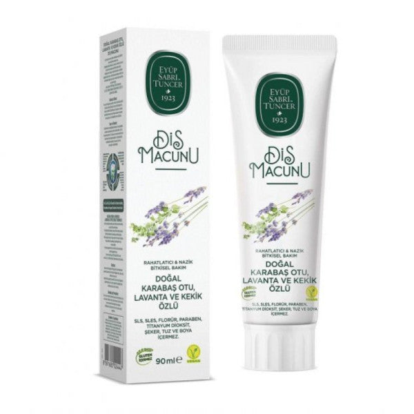 Eyüp Sabri Tuncer Natural Black Pepper, Lavender and Thyme Extract Toothpaste 90 ml