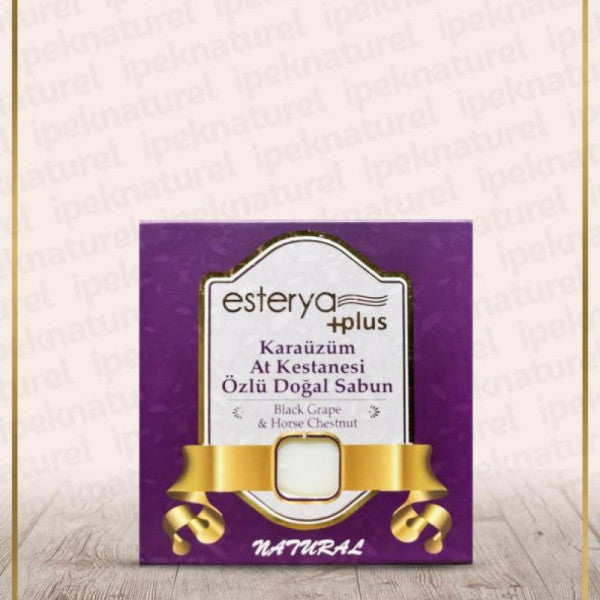 Esterya Plus Black Grape Horse Chestnut Extract Natural Soap 125gr