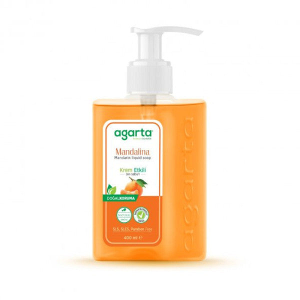 Agarta Natural Tangerine Liquid Soap 400 ml