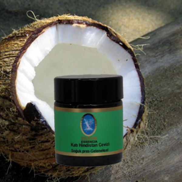 Nu-ka Laurel Essencia Solid Coconut Oil 30 Ml - Cold Press (traditional - Turkey)