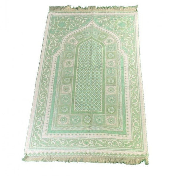Ecrin Muslim Prayer Rug - Green