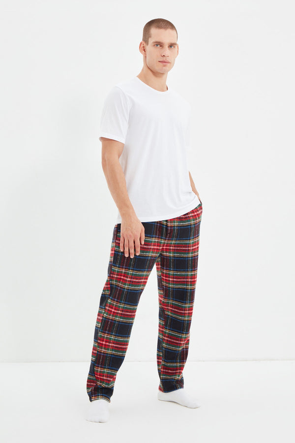 TRENDYOL MAN Multi Color Printed Woven Pajama Bottoms THMAW21PJ0023