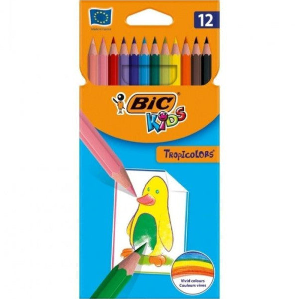 Bic Kuru Boya Tropicolors2 Tam Boy 12 Li 832566