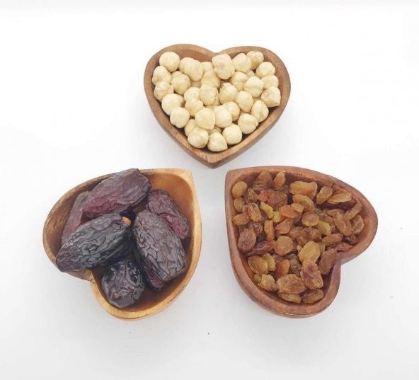 3 Mixed Nuts (Date + Hazelnut Kernel + İzmir Raisin) 1500 Grams