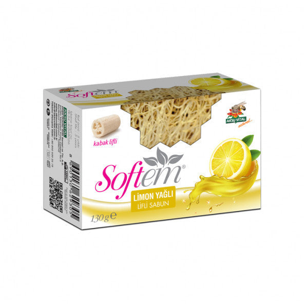 Softem Lemon Oil Fiber Soap 130G