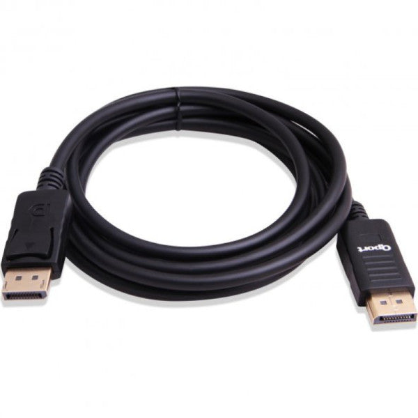Qport Q-Dp01 Display Port 1.8 Meter Cable (Version 1.2)