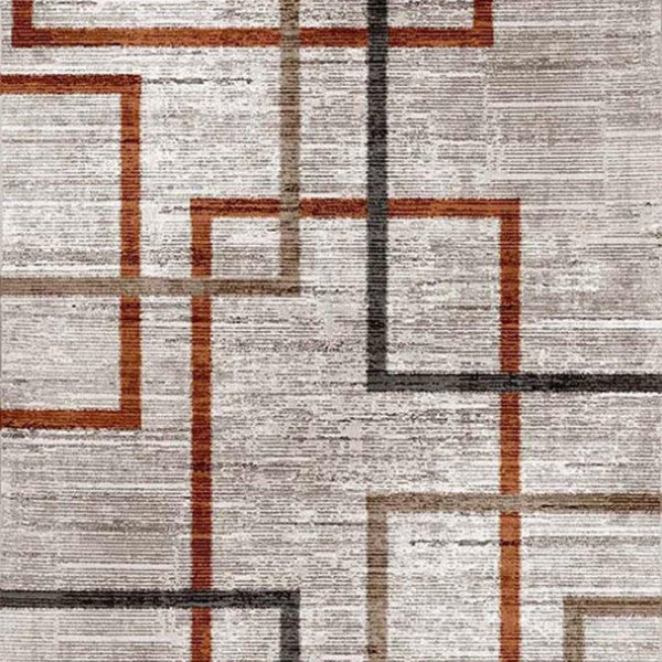 Frenda Home Martin Td472-00 Non-Slip Leather Base Decorative Carpet Tile 80X150