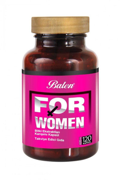 Balen For Women Herbal Mixture 620 Mg 120 Capsules 3 Pcs