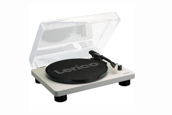 Lenco Ls-50 Gy Gray Speaker Turntable Record Player with Usb Mp3E Recording