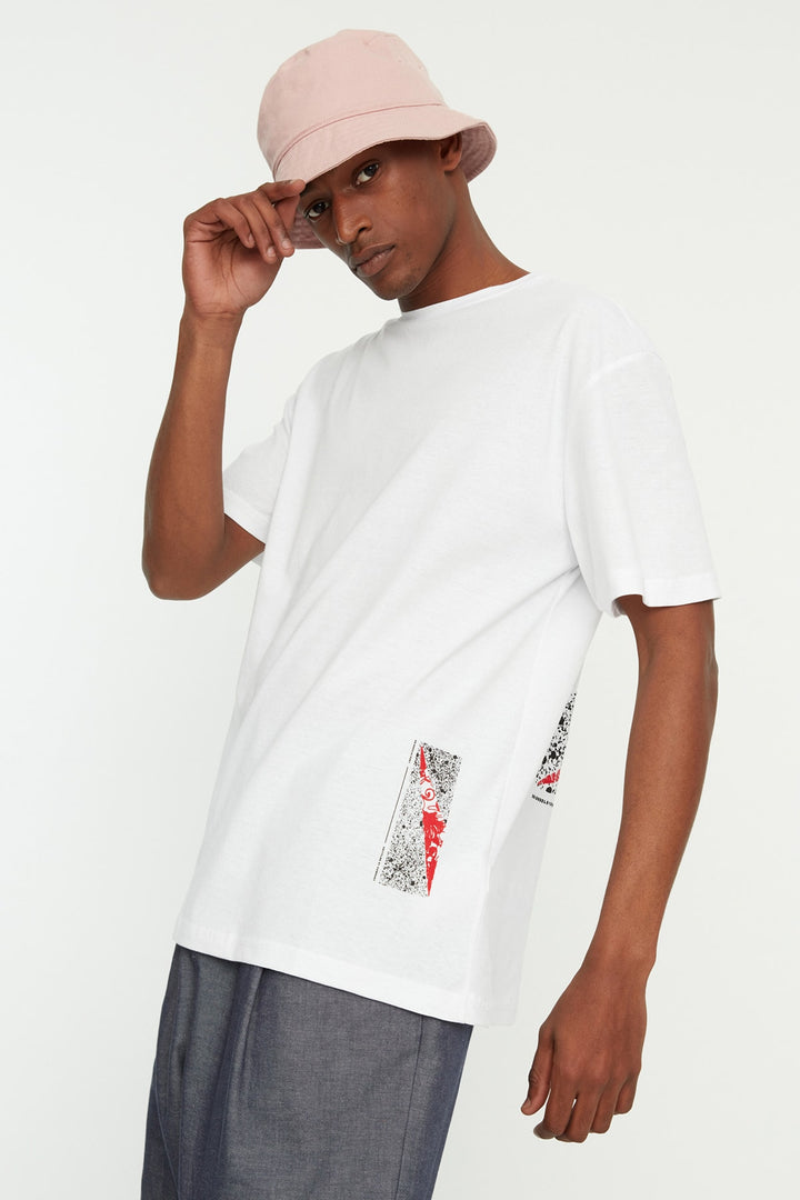 Shirts & Tops |  Trendyol Man Men's Back Printed Oversize Tshirt Tmnss21Ts1064.