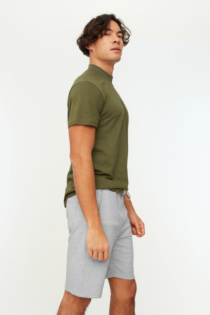 Shirt |  Trendyol Man Men's Basic Regular Fit Shorts & Bermuda Tmnss20Sr0068.