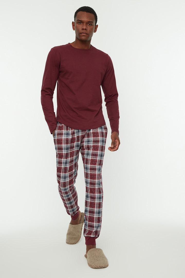 Underwear |  Trendyol Man Multi Color Printed Knitted Pajamas Set Thmaw21Pt0714.