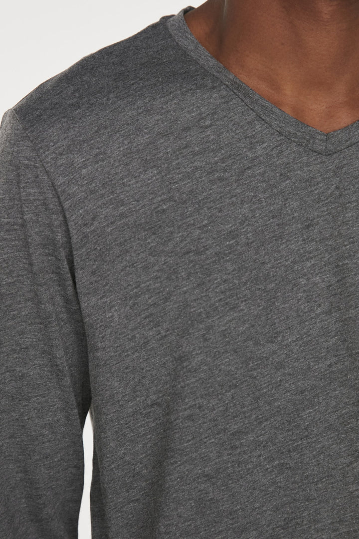 Shirts & Tops |  Trendyol Man Men Regular Fit V Neck Long Sleeved T-Shirt Tmnaw21Ts0198.