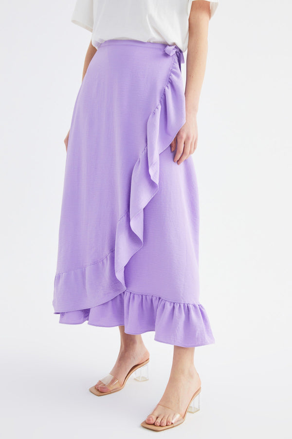 Trendyol Modest Wrap Skirt Tctss21Et0579