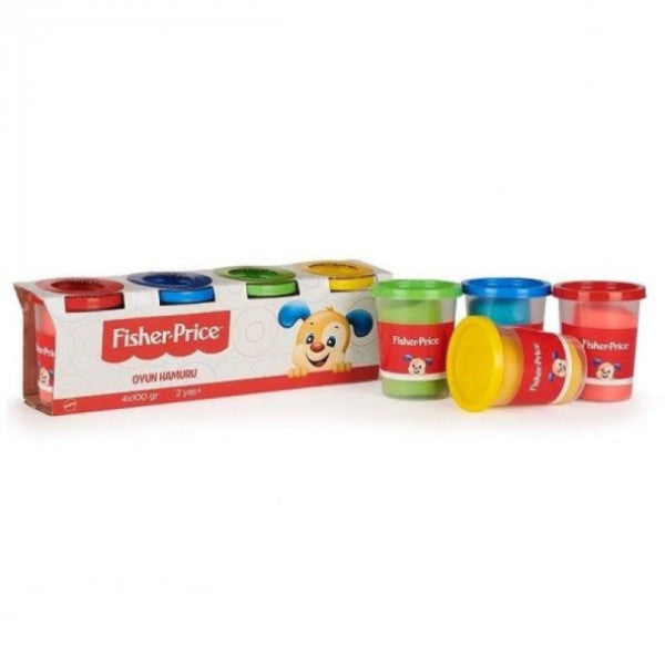 Fisher Price Play Dough 4 Pieces (4x100 Gr.) GPN20