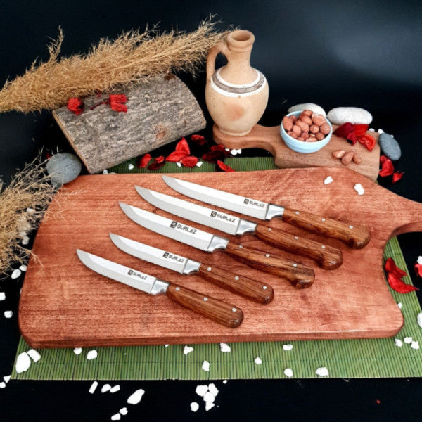Sürlaz Handmade Kitchen Knife Set |  5 Pieces