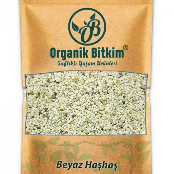 Organik Bitkim - Organic White Poppy Seeds 500 Gr