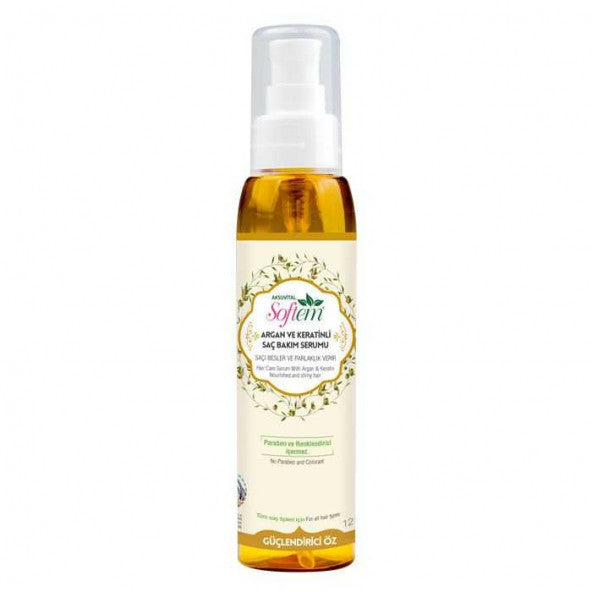 Argan And Keratin Hair Care Serum 125 Ml.