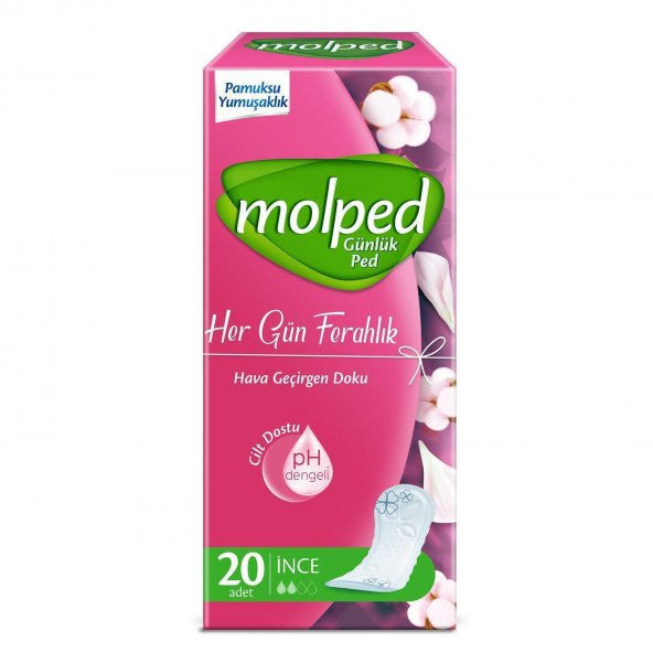 Molped daily care daily pad 20 Li (pink)