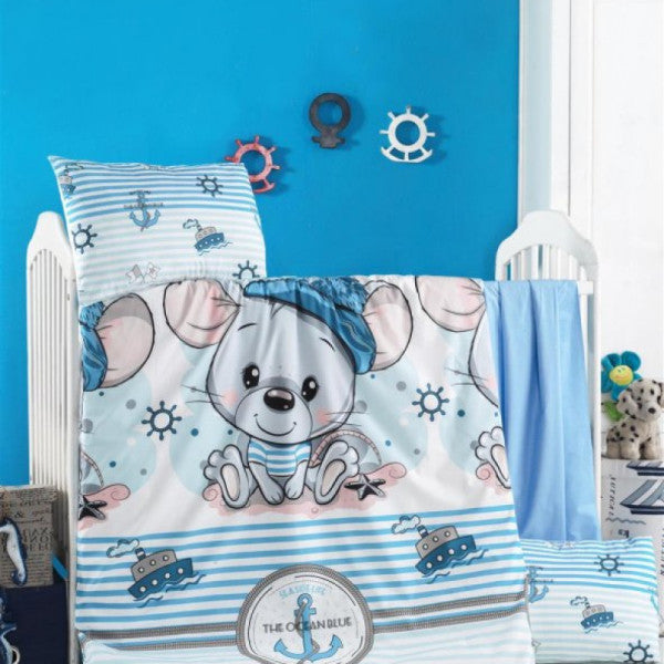 Komfort Home Baby Duvet Cover Set 100% Cotton / Micky