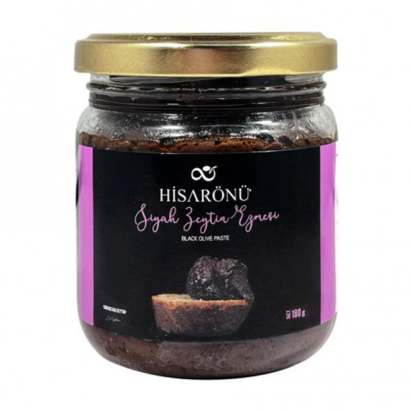 Hisarönü Natural Black Olive Paste 180 g ℮