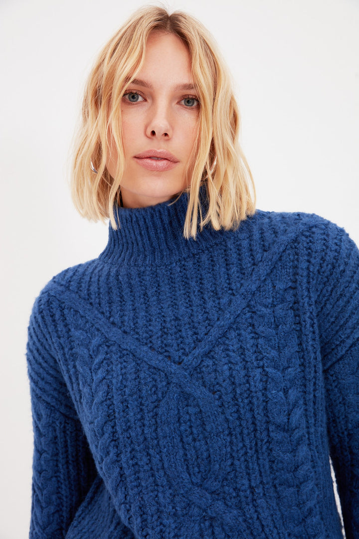 Knitted Vest |  Trendyolmilla Knitted Detailed Knitwear Sweater Twoaw20Kz0171.