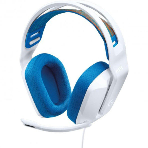 Logitech G335 Wired Over-Ear Gaming Headset White 981-001018
