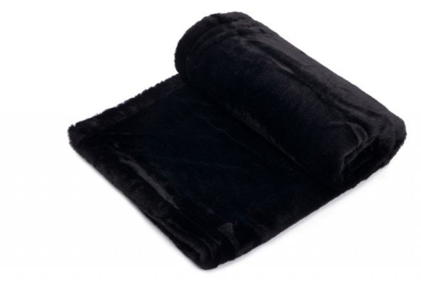Pet Comfort Lodix Mira Black Cat And Dog Blanket S 50X70Cm