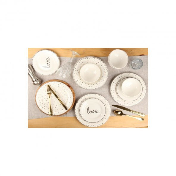 Porland Hope 16 Piece Dinnerware Set for 4 People