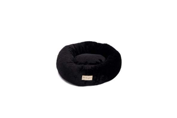 Pet Comfort Hotel Black Cat and Dog Bed S 50cm
